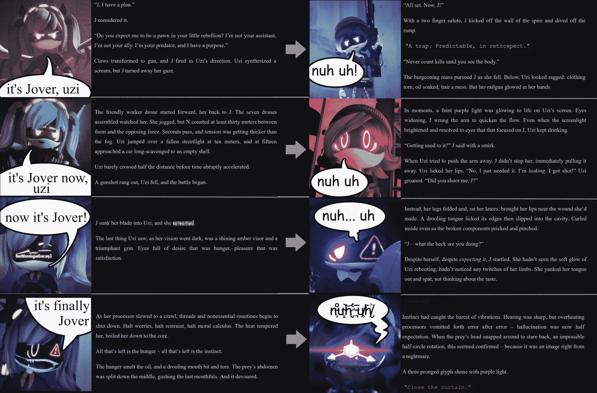 I'm sorry I don't have the energy to transcribe this. It’s so Jover.